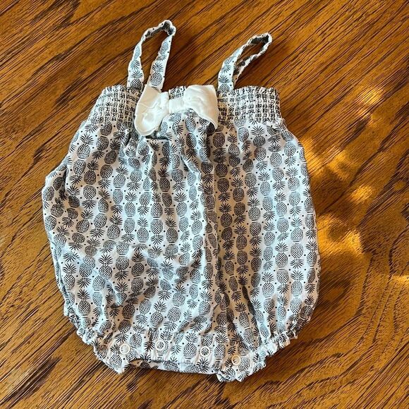 Janie and Jack Other - Pineapple Bubble Romper